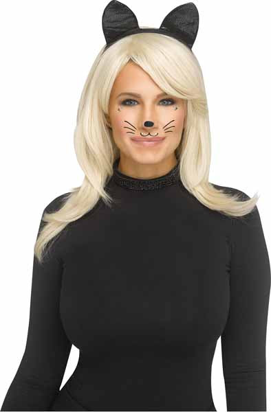 Kit d'accessoires de costume de chat bling-bling
