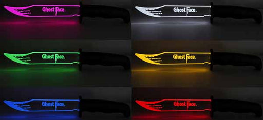 Ghost Face LED Cyber Blade Costume Accessory