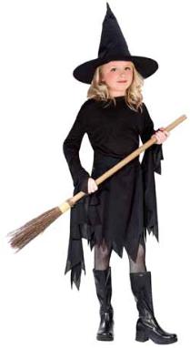 Witchy Witch Girls' Costume, Small (4 to 6)