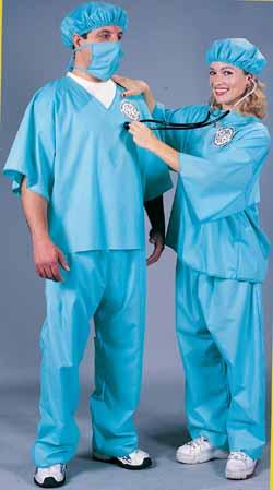 Doctor Doctor Adult Unisex Costume, One Size