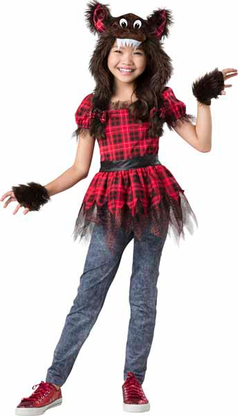 Werewolf Cutie Child Costume, Medium Size 8