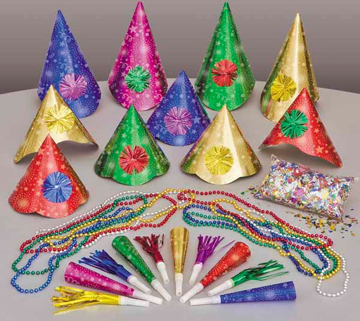 Assorted New Year's Party Kit for 10