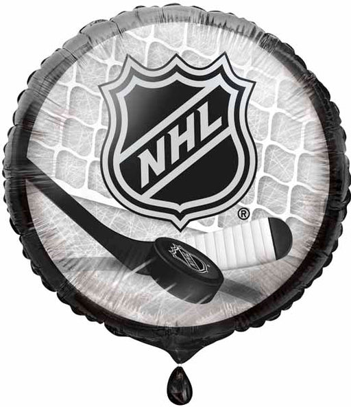 18-Inch NHL Round Foil Hockey Balloon