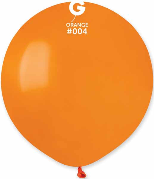 Gemar 19" Orange Latex Balloons, 25 Pack