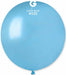 Gemar 19" Metallic Light Blue Latex Balloons, 25 Pack