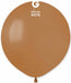 Gemar 19" Mocha Latex Balloons, 25 Pack