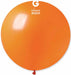 Gemar 31" Orange Latex Balloon #004, 1 Count