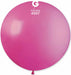 Gemar 31-Inch Fuchsia Latex Balloon #007, 1 Count