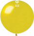 Gemar 31" Metallic Yellow #030 Latex Balloon, 1 Count