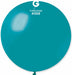 Gemar 31" Turquoise Latex Balloon, 1 Count