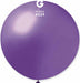 Gemar 31" Metallic Purple Latex Balloon #034, 1 Count