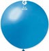 Gemar 31-Inch Metallic Blue Latex Balloon #036, 1 Count