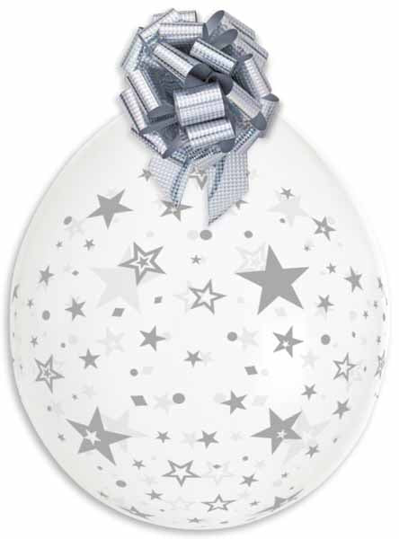 GEMAR 18" SILVER STARS STUFFER 25/BAG