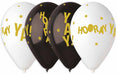 GEMAR 13" GOLD YAY & HOORAY 50/BAG