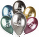 Gemar 13" Shiny Congrats Latex Balloons, 25 Pack
