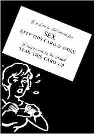 Can't Tear Sex Novelty Cards