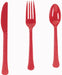 Baby Blue Heavyweight Plastic Spoons, 24 Count