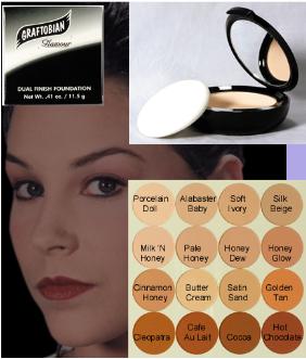 Graftobian Dual Finish Foundation in Pale Honey