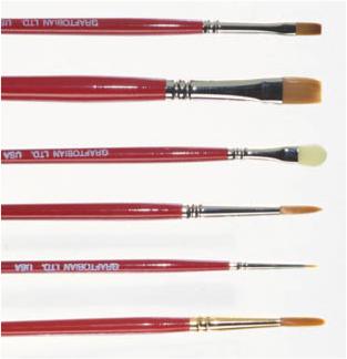 Graftobian 5/0 Fine Detail Makeup Brush