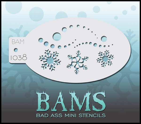 Graftobian Bad Ass Mini Stencil - Frozen