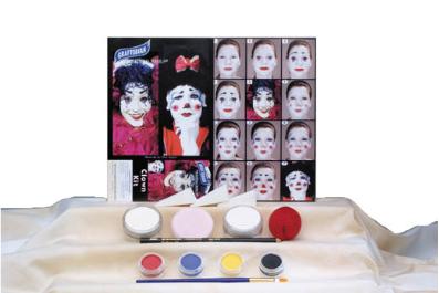 Graftobian Clown Makeup Kit with Foam Nose