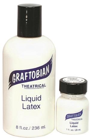 Graftobian White Colored Liquid Latex, 8 oz