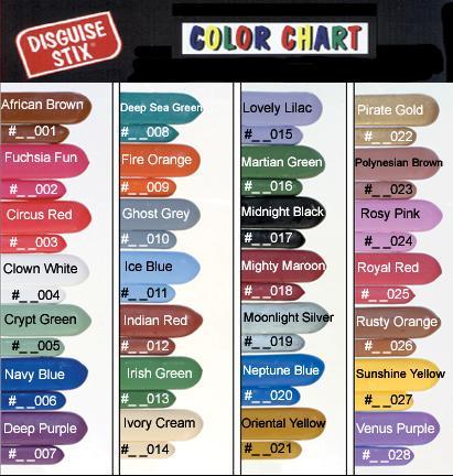 DISGUISE STIX-MINIS BIG CAT YLW CARD