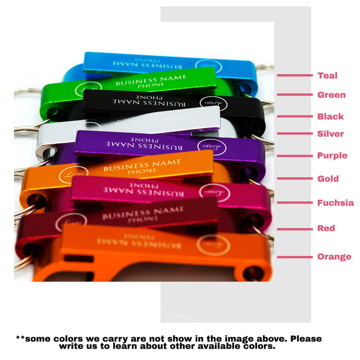 Lanyard Key Chain Badge Holder - Twin Pack Pastel