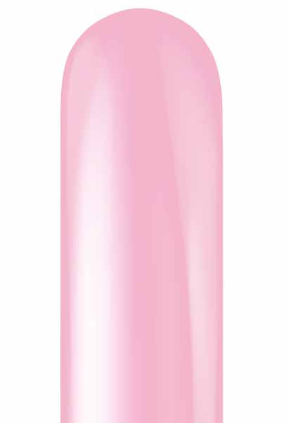 TUFTEX 260 Baby Pink Latex Balloons, 50 Count