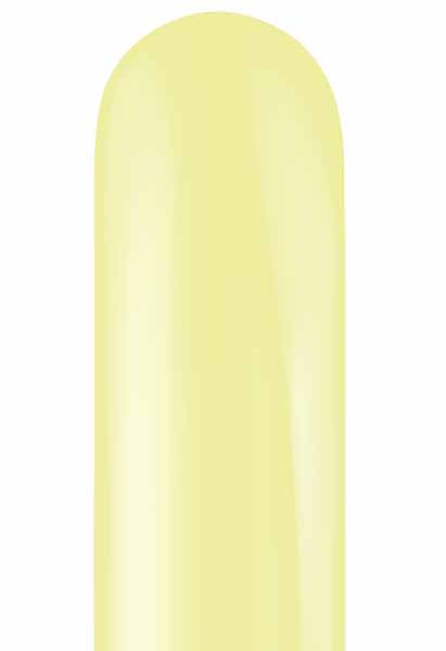 TUFTEX 260 Lemonade Latex Twisting Balloons, 50 Pack