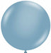 TUFTEX 24-Inch Blue Slate Latex Balloons, 25 Count