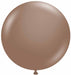 TUFTEX 24-Inch Cocoa Latex Balloons, 25 Count