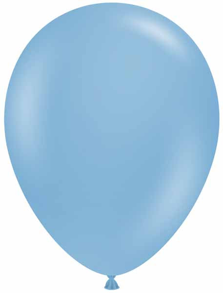TUFTEX 11-Inch Pearl Georgia Blue Latex Balloons, 100 Count