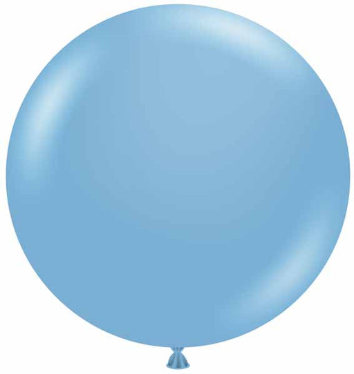 TUFTEX 24-Inch Pearl Georgia Blue Latex Balloons, 25 Count