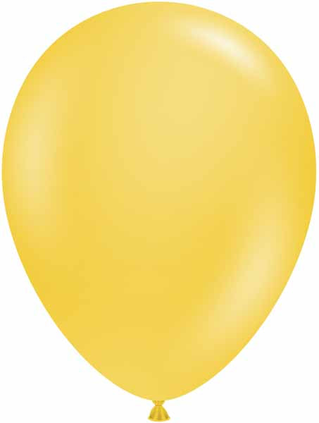 TUFTEX 11-Inch Goldenrod Latex Balloons, 100 Count