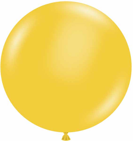 TUFTEX 24-Inch Goldenrod Latex Balloons, 25 Count