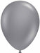 TUFTEX 11-Inch Gray Smoke Latex Balloons, 100 Count