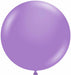 TUFTEX 24-Inch Lavender Latex Balloons, 25 Count