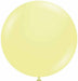 TUFTEX 24-Inch Lemonade Yellow Latex Balloons, 25 Count