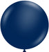 TUFTEX 24-Inch Metallic Midnight Blue Latex Balloons, 25 Count