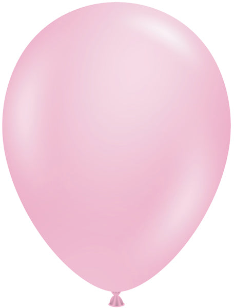 TUFTEX 10-Inch Shimmering Pink Latex Balloons, 100 Count