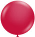 TUFTEX 36-Inch Metallic Starfire Red Latex Balloons, 2 Pack