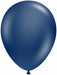 TUFTEX 5-Inch Metallic Midnight Blue Latex Balloons, 50 Count