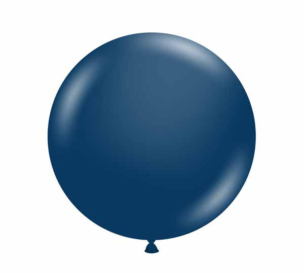 TUFTEX 24-Inch Naval Navy Blue Latex Balloons, 25 Count