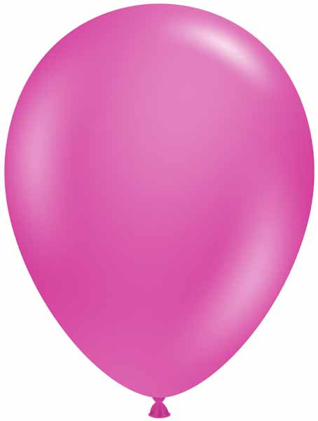 TUFTEX 17 Inch Pixie Pink Latex Balloons, 50 Count