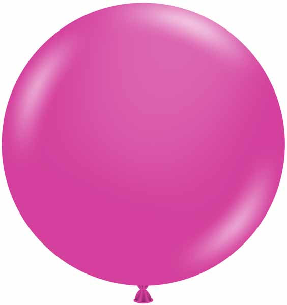 TUFTEX 24-Inch Pixie Pink Latex Balloons, 25 Count