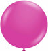 TUFTEX 24-Inch Pixie Pink Latex Balloons, 25 Count