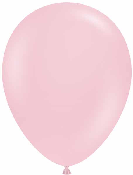 TUFTEX 17-Inch Pearl Romey Pink Latex Balloons, 50 Count