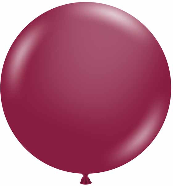 Tuftex 36 Inch Sangria Latex Balloons, 2 Pack