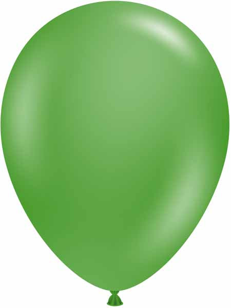 TUFTEX 11-Inch Standard Green Latex Balloons, 100 Count